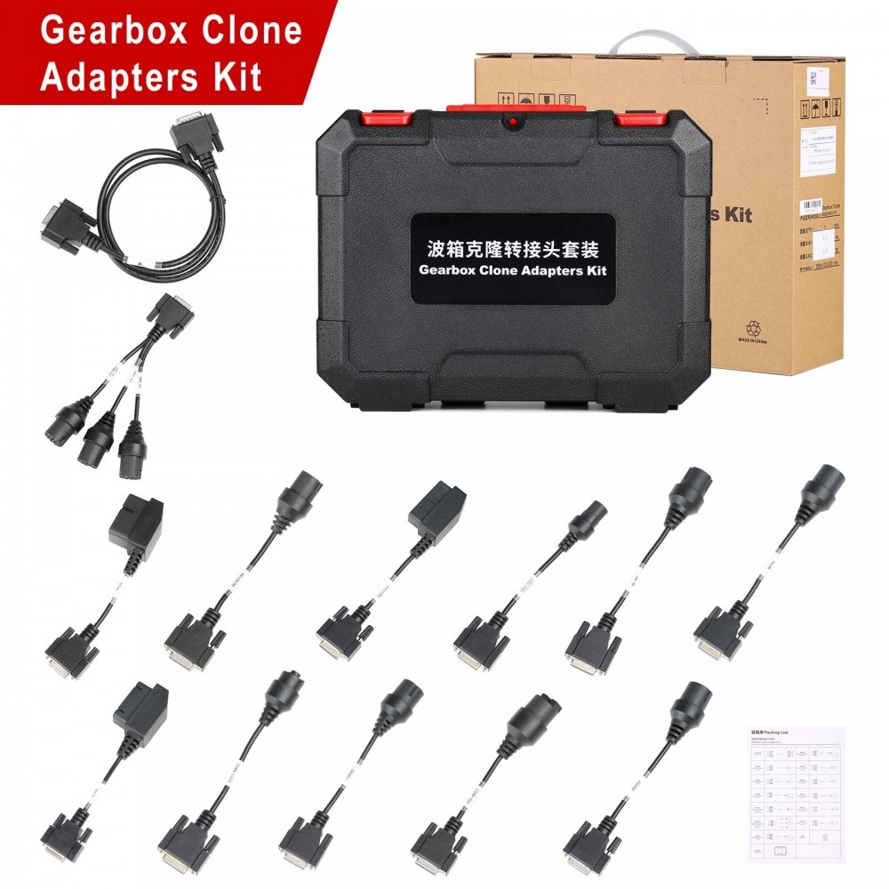 2023 Launch X431 ECU Programmer Gearbox Connectors Package for Launch ECU Programmer and X-Prog3