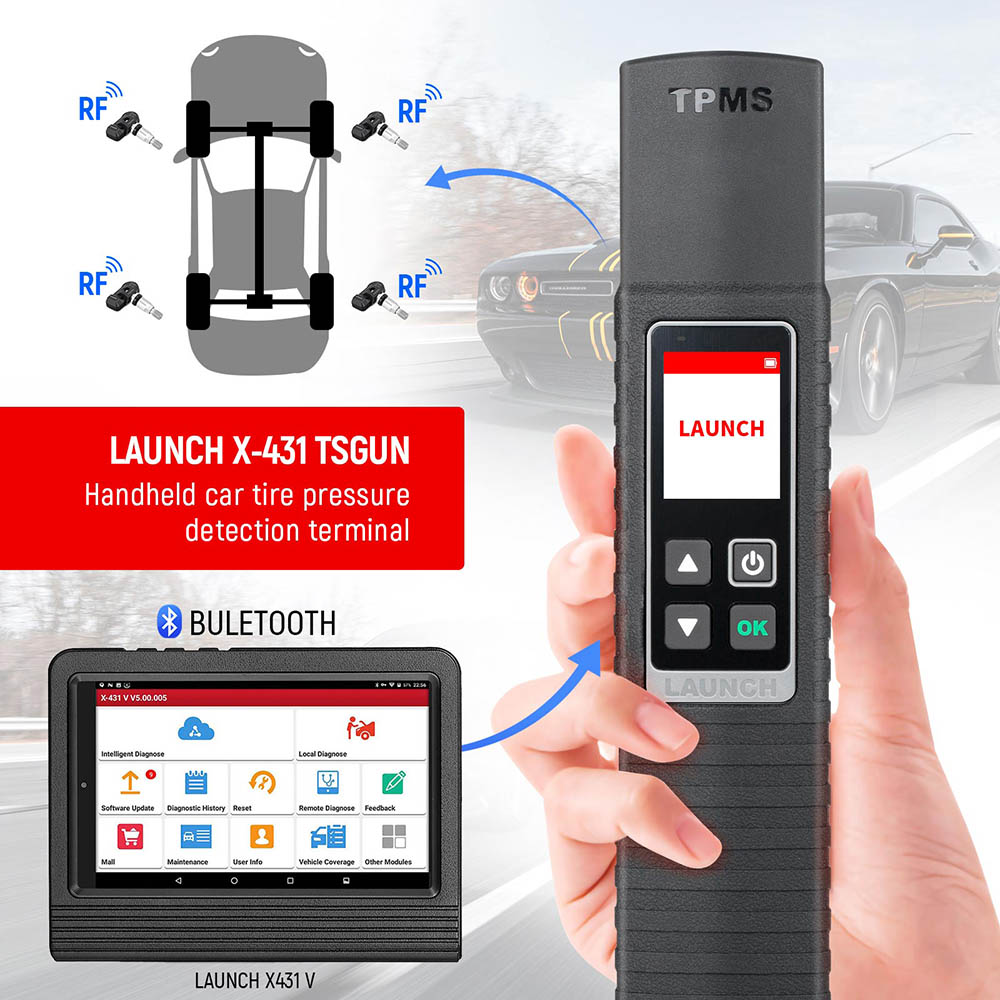 Launch-X-431-TSGUN-TPMS-Tire-Pressure-Detector-Handheld-Terminator-X431-TSGUN-Sensor-Activator-Programming-Tool-AD184